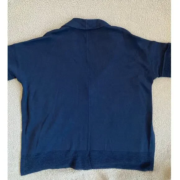 Marla Wynne Tunic Cardigan XS Oversized Slit Open Beach Lagenlook Sweater Duster - Picture 5 of 12